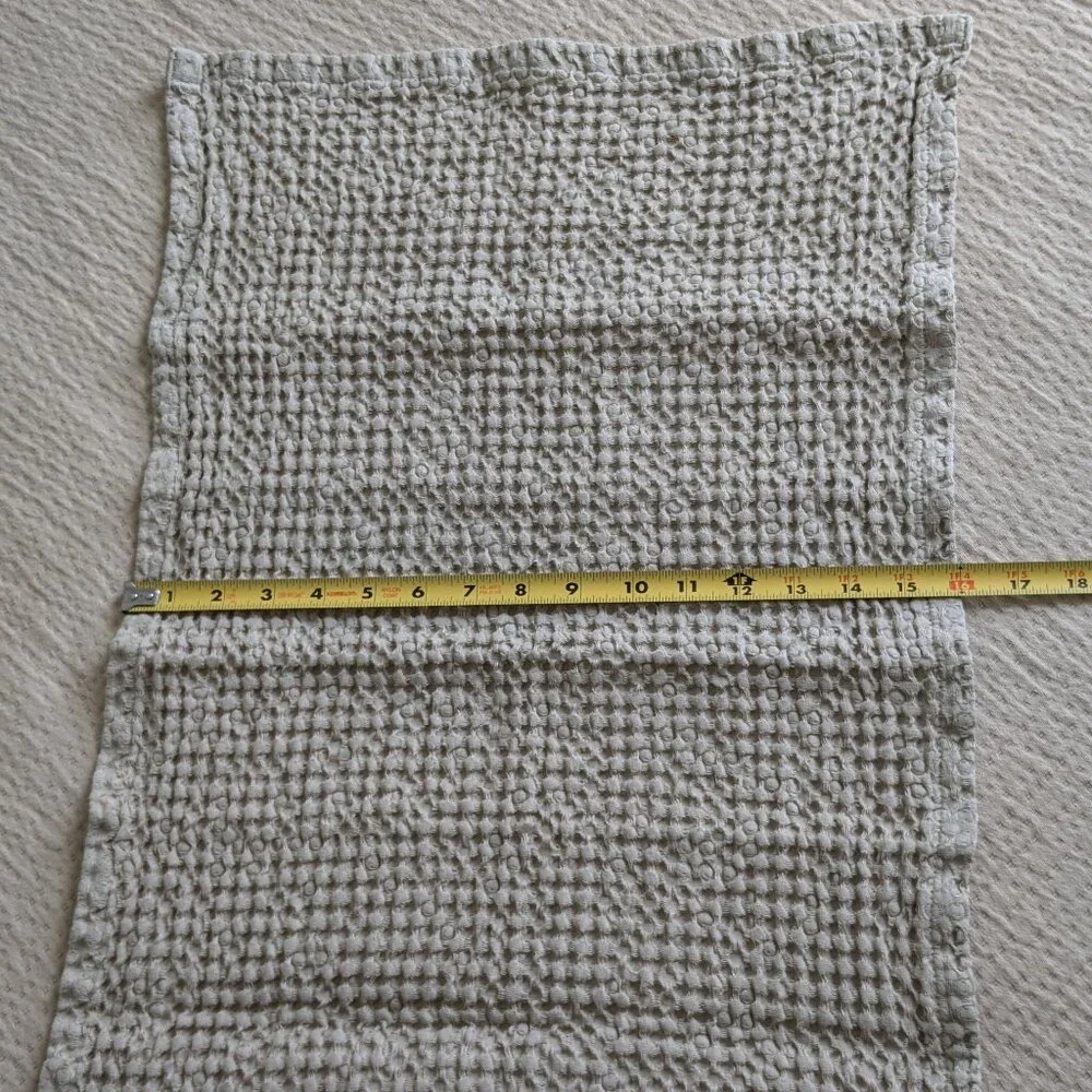 6 x Linen and Cotton Hand Towels (Homemade) - Picture 4 of 4